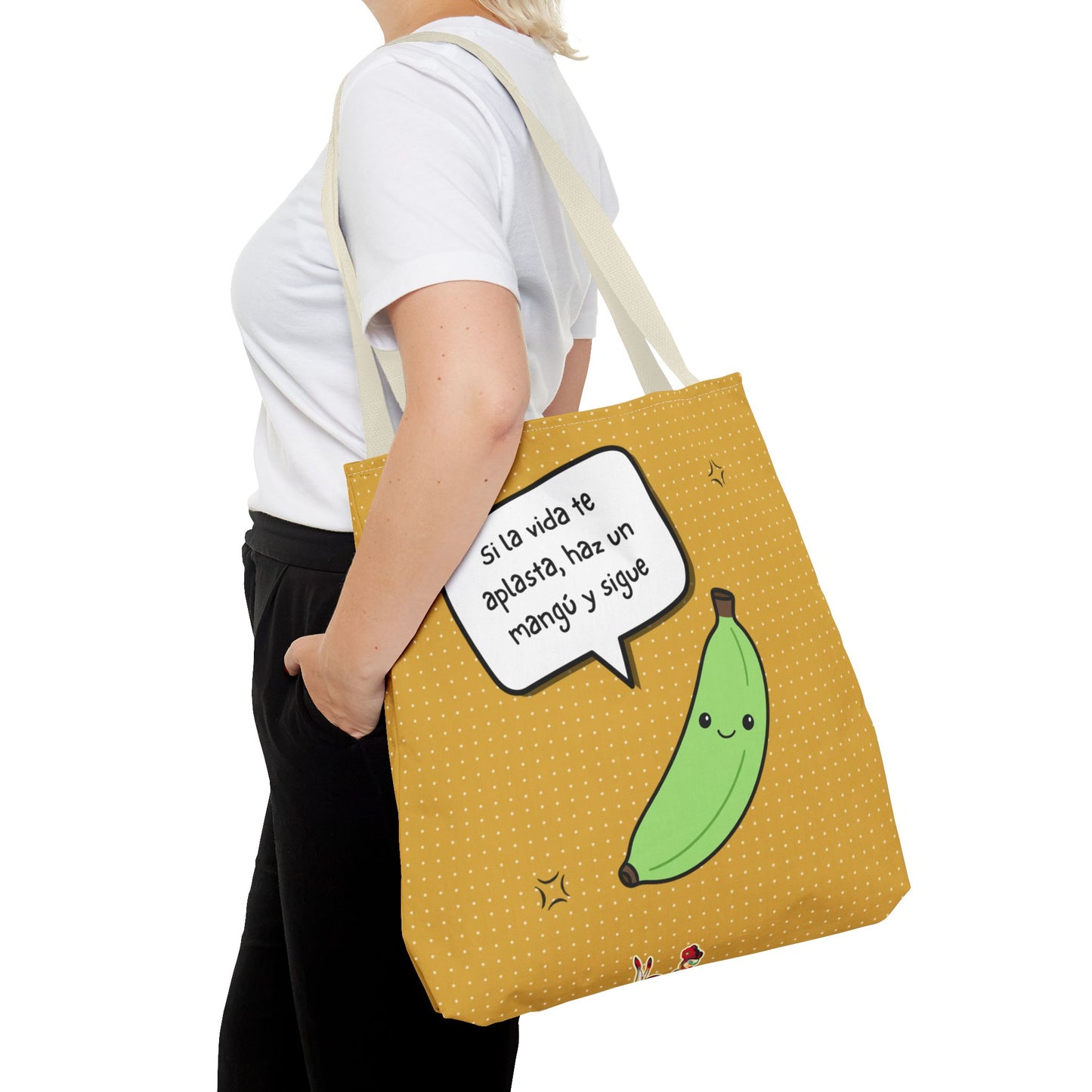 "Platano Mangu" – Dominican Mood-Lifter Tote Bag