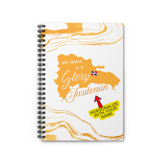 My Name is a Story – PERSONALIZED NOTEBOOK