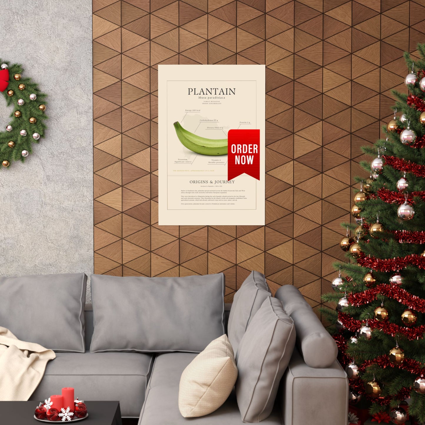 Plantain History Definition Matte Poster — Print Celebrating Culture & Pride