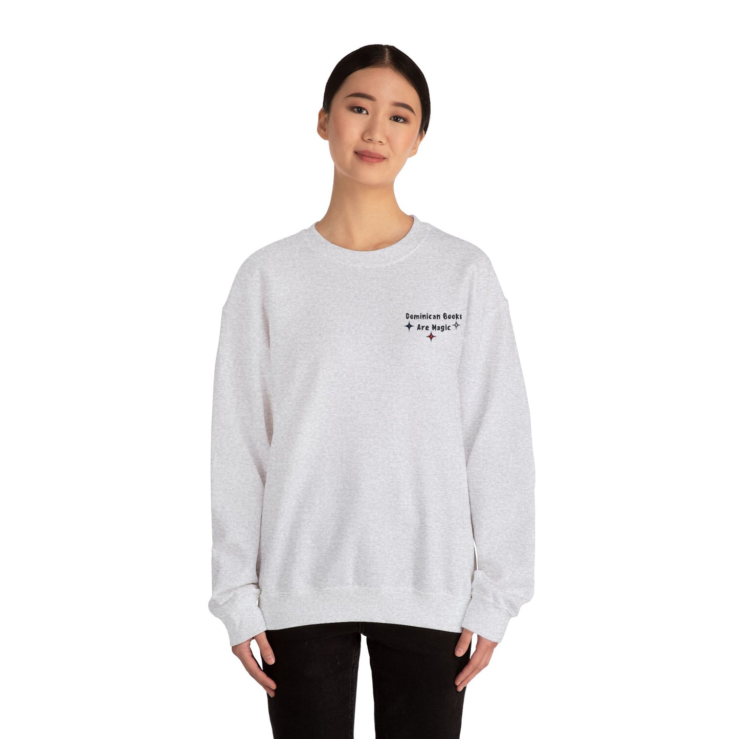 Dominican Books Are Magic Unisex Embroidered Sweatshirt