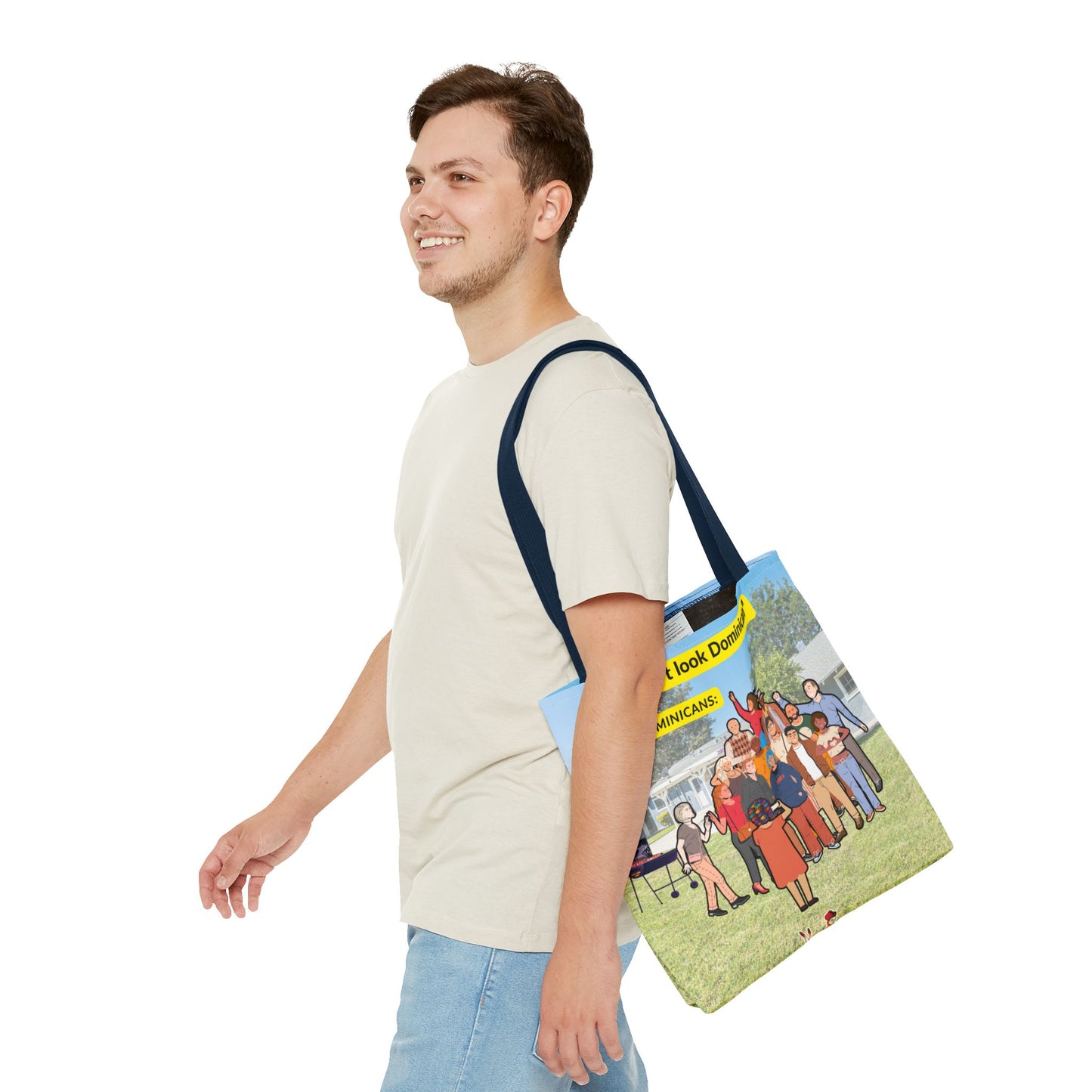 "You Don’t Look Dominican" – Tote Bag Celebrating Dominican Diversity