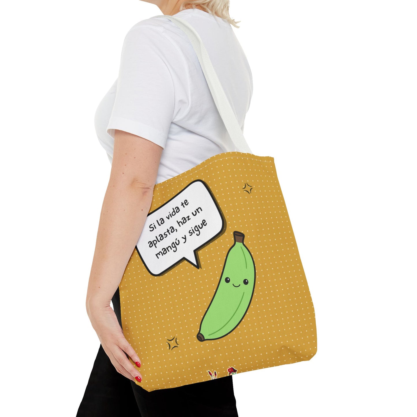 "Platano Mangu" – Dominican Mood-Lifter Tote Bag