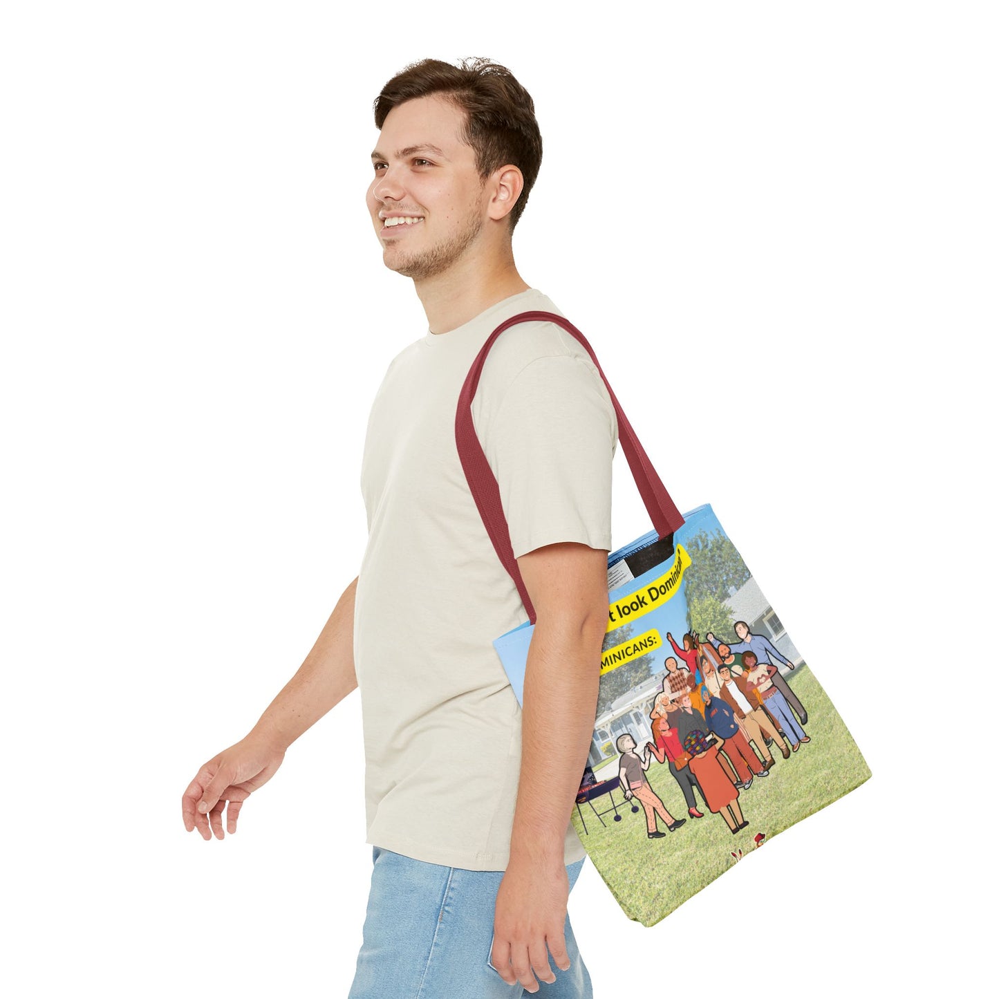"You Don’t Look Dominican" – Tote Bag Celebrating Dominican Diversity