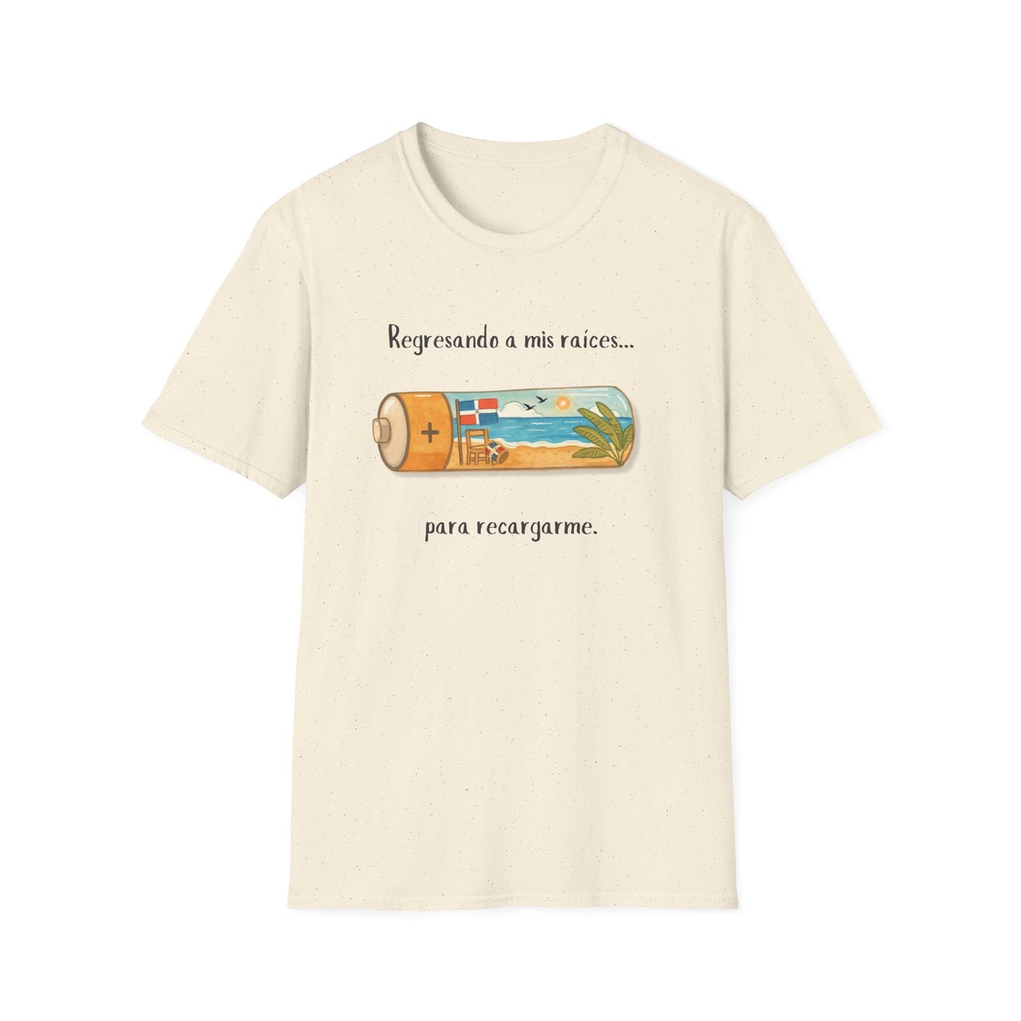 "Regresando a mis raíces…" Unisex Softstyle Dominican T-Shirt