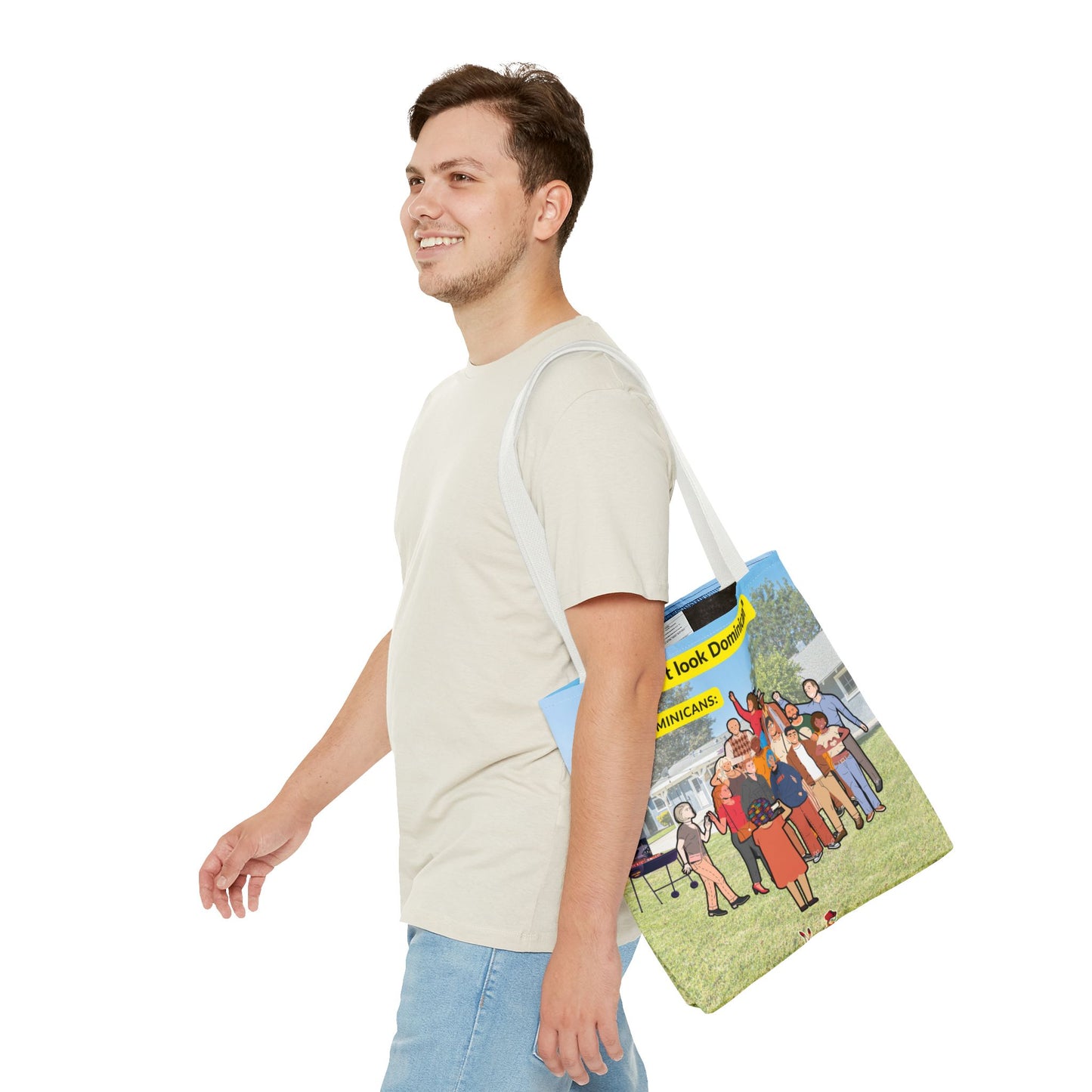 "You Don’t Look Dominican" – Tote Bag Celebrating Dominican Diversity