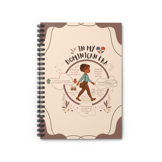 In My Dominican Era Spiral Notebook