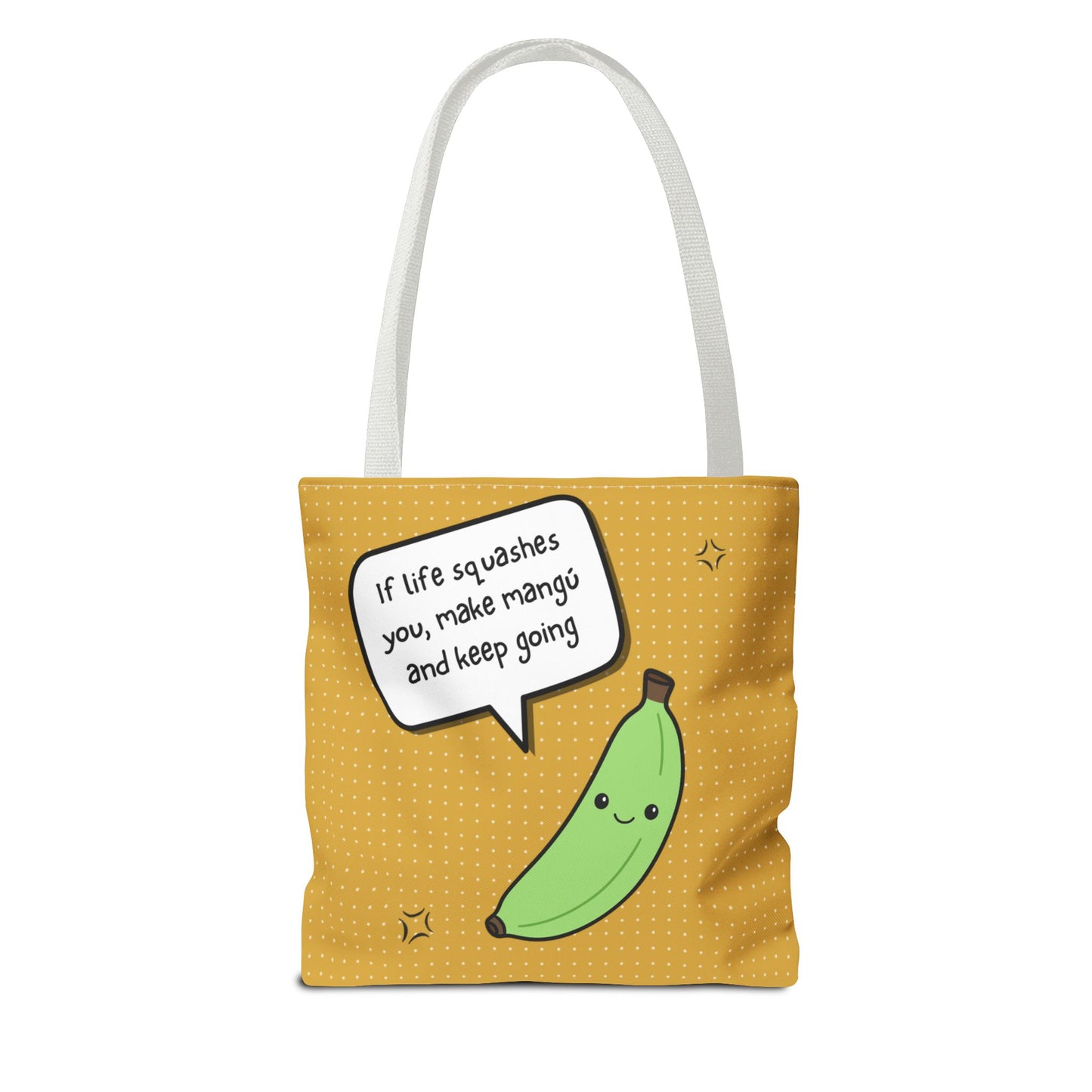 "Platano Mangu" – Dominican Mood-Lifter Tote Bag