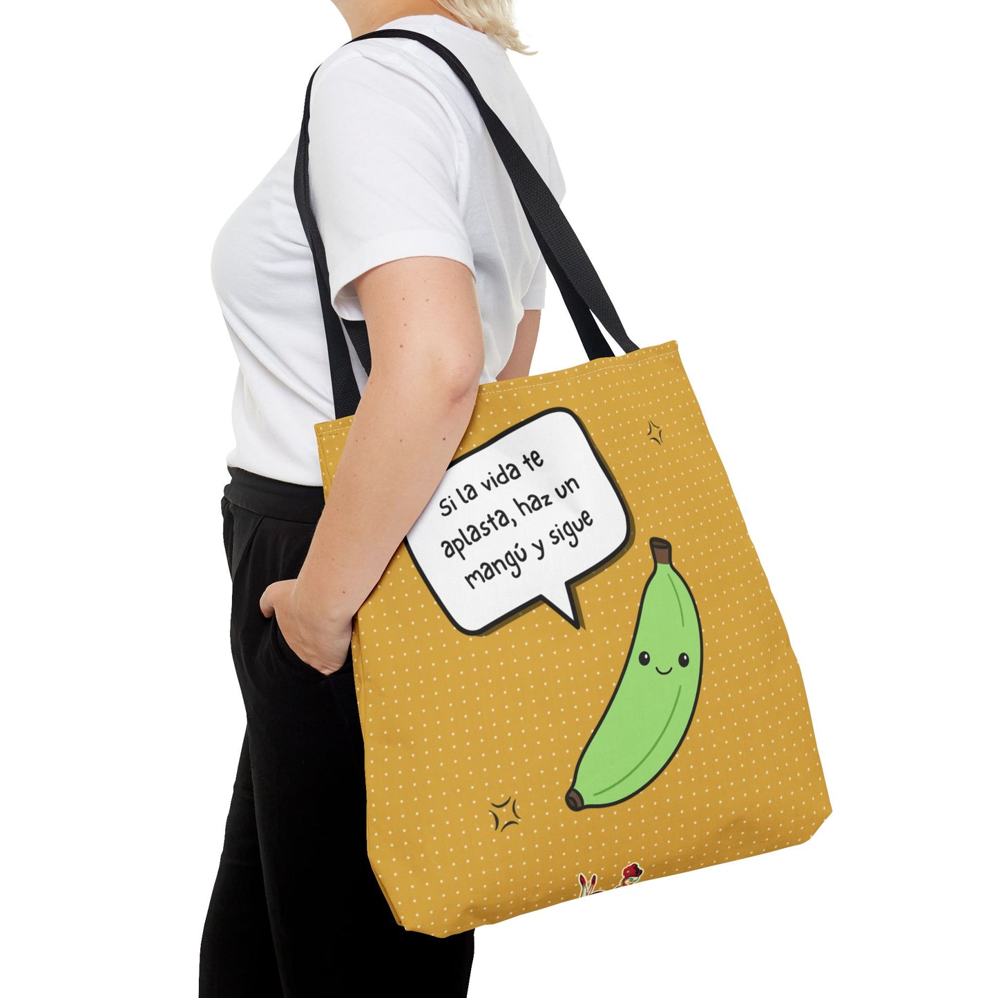"Platano Mangu" – Dominican Mood-Lifter Tote Bag