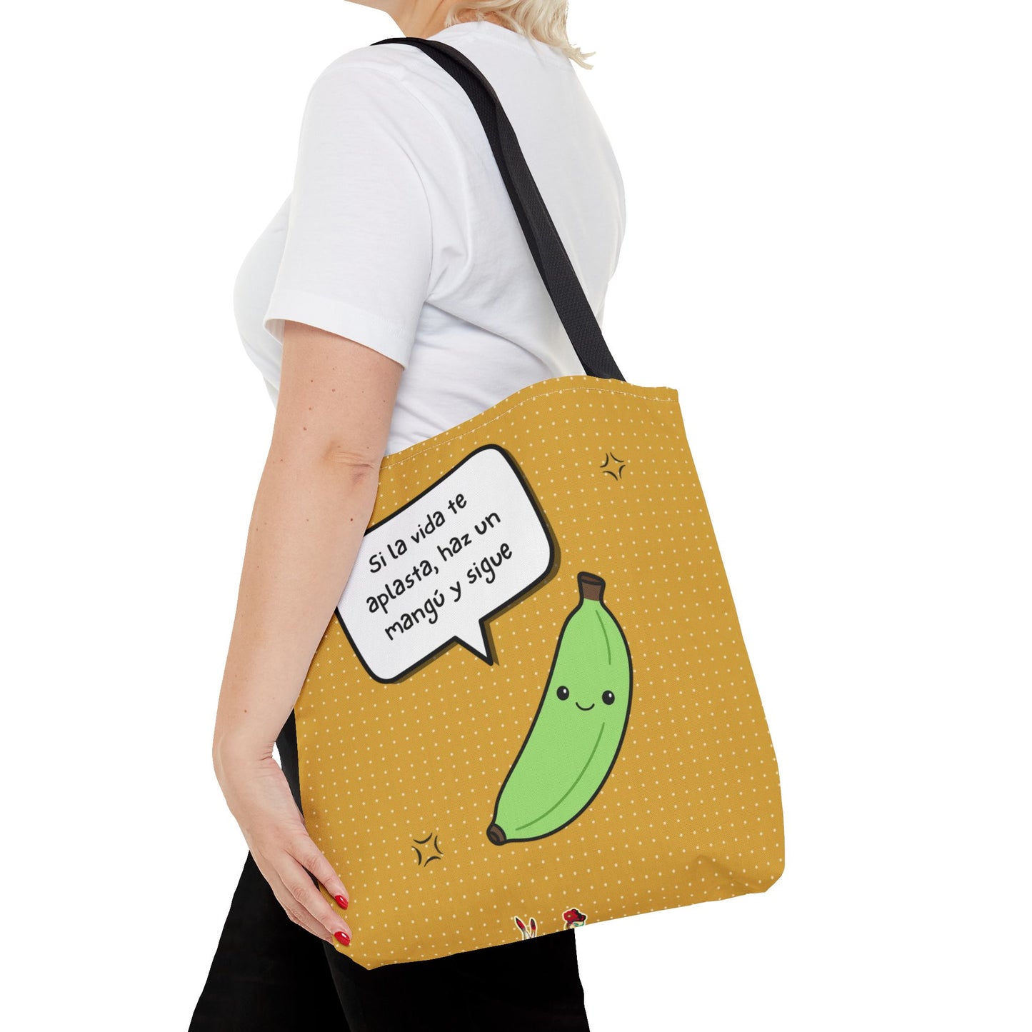 "Platano Mangu" – Dominican Mood-Lifter Tote Bag