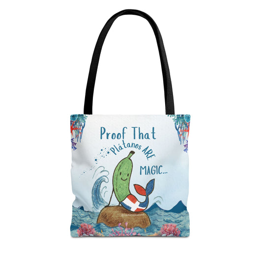 Proof that Platanos are Magic Tote Bag