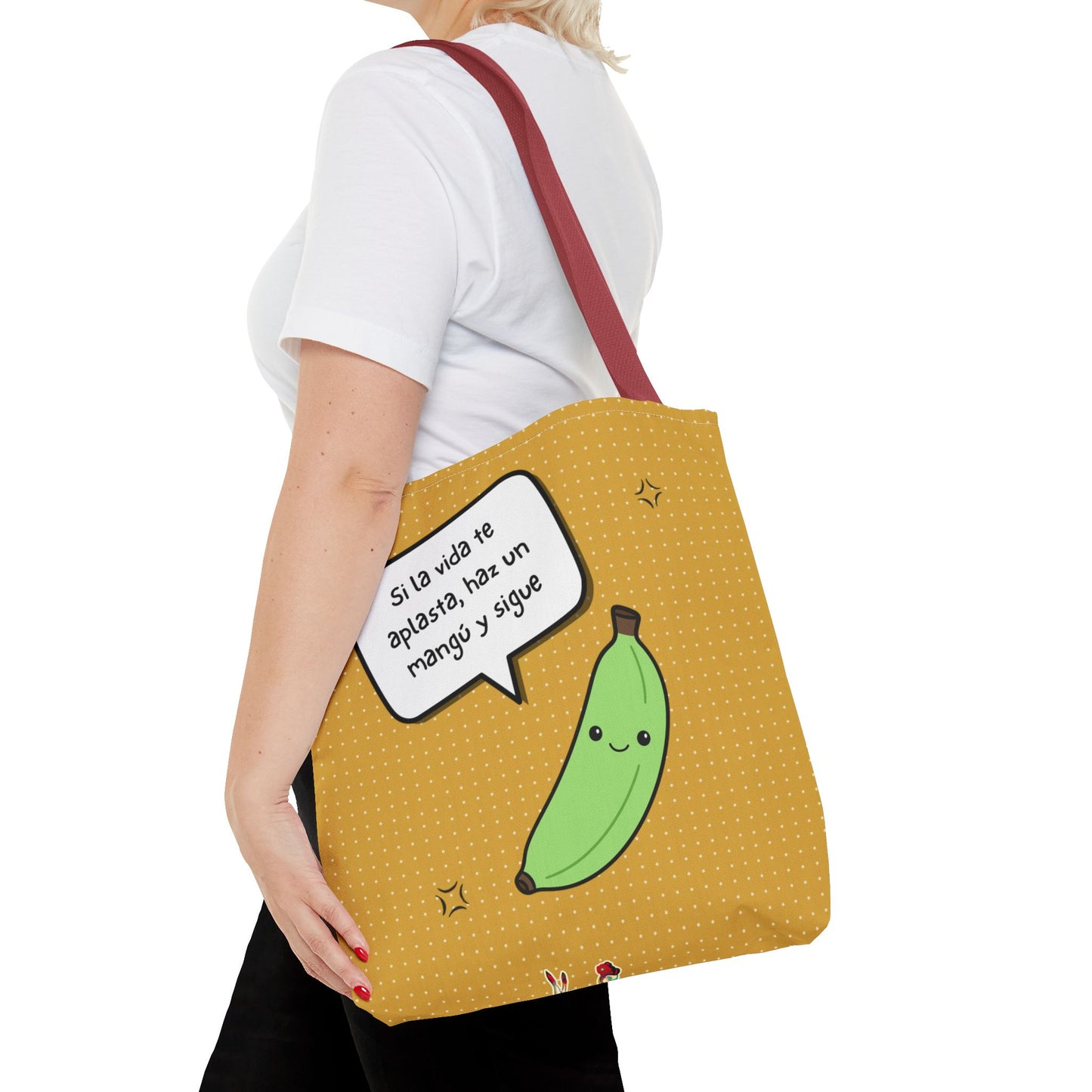 "Platano Mangu" – Dominican Mood-Lifter Tote Bag