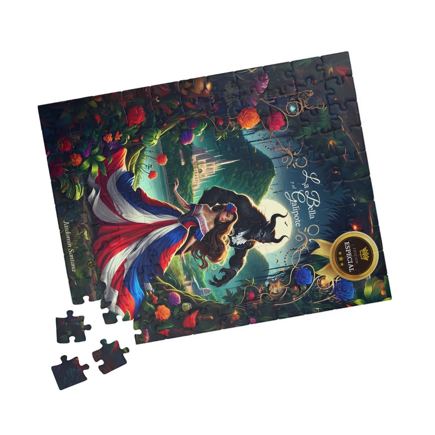 Bella and the Galipote Enchanted Puzzle (110 pieces)