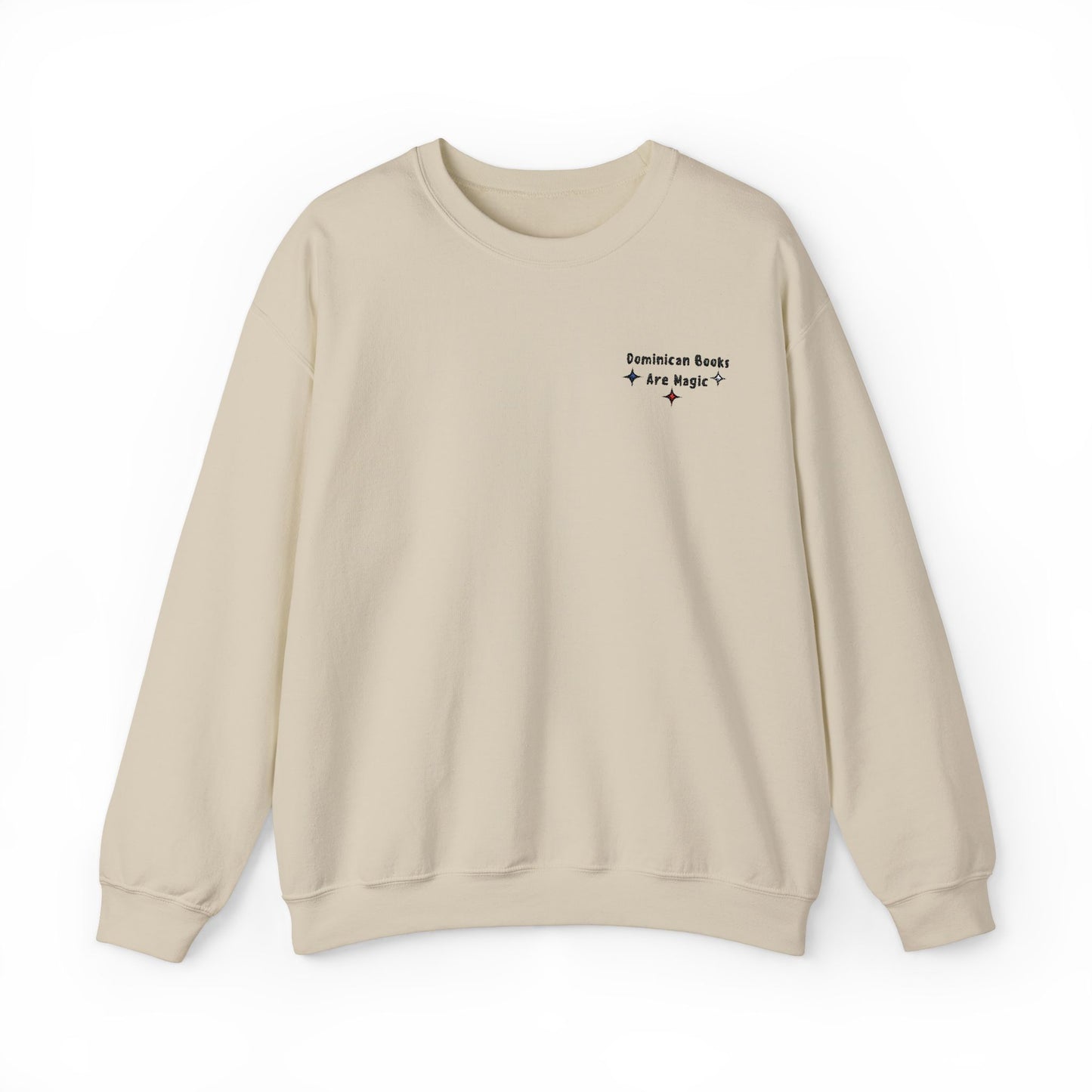 Dominican Books Are Magic Unisex Embroidered Sweatshirt