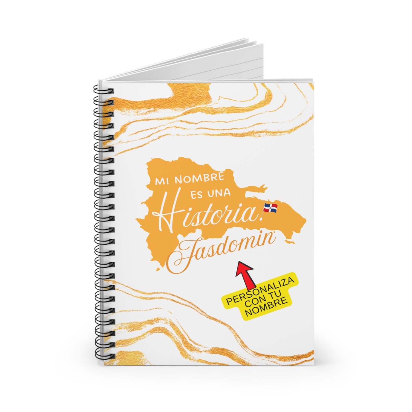 Mi Nombre Es Una Historia – CUADERNO PERSONALIZADO