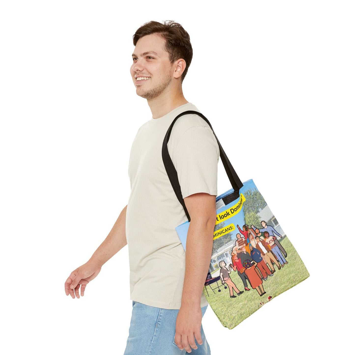 "You Don’t Look Dominican" – Tote Bag Celebrating Dominican Diversity