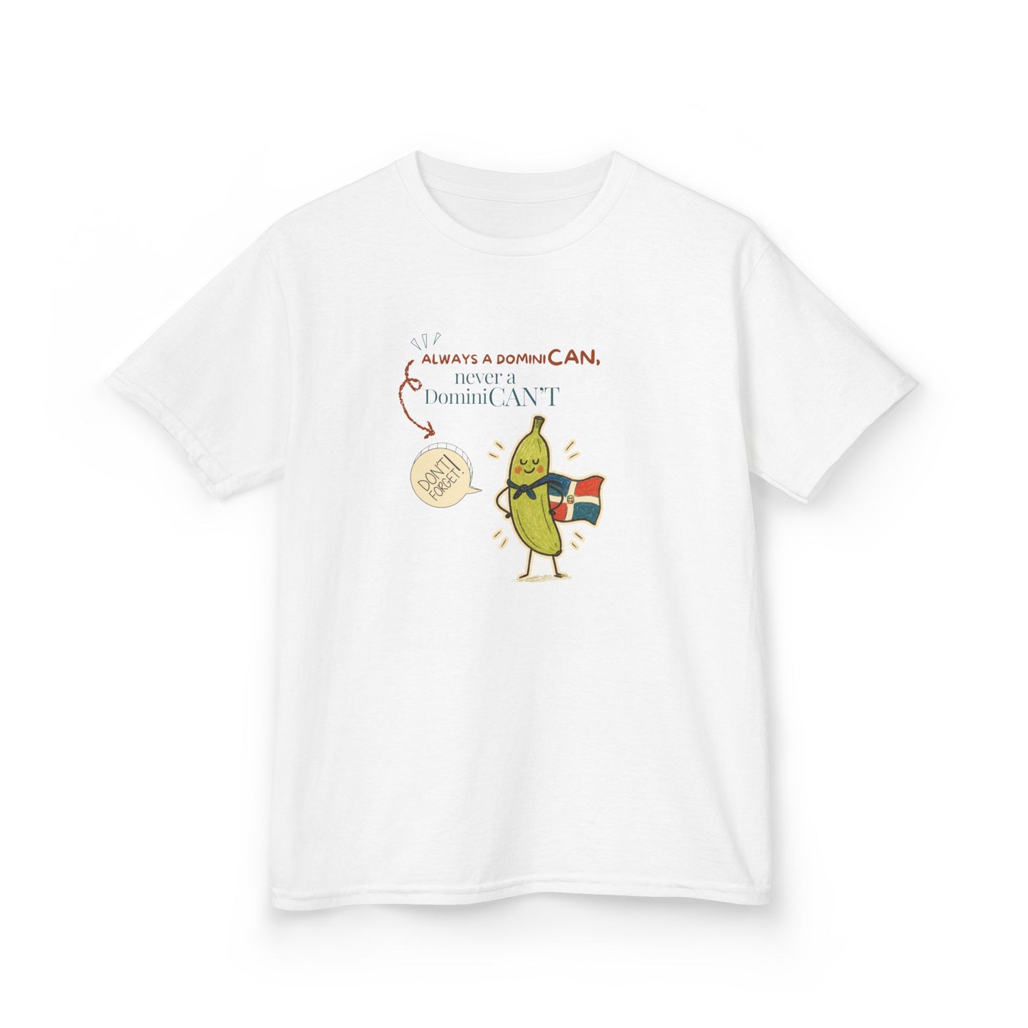 Always a DominiCAN Kids T-Shirt (Alternate Color)