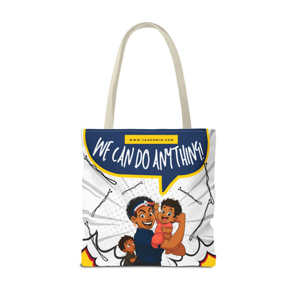 "We Can Do Anything / ¡Claro que se puede!" – Dominican Mom Power Tote Bag