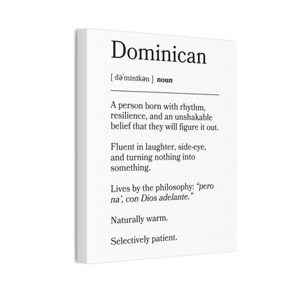 Dominican Definition Canvas