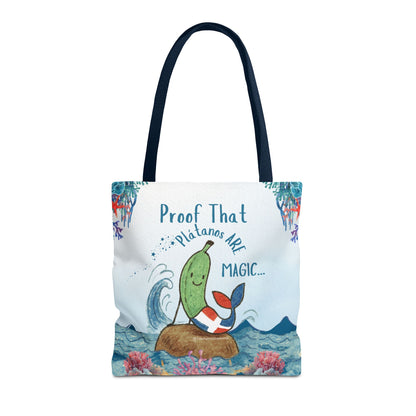 Proof that Platanos are Magic Tote Bag