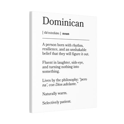 Dominican Definition Canvas