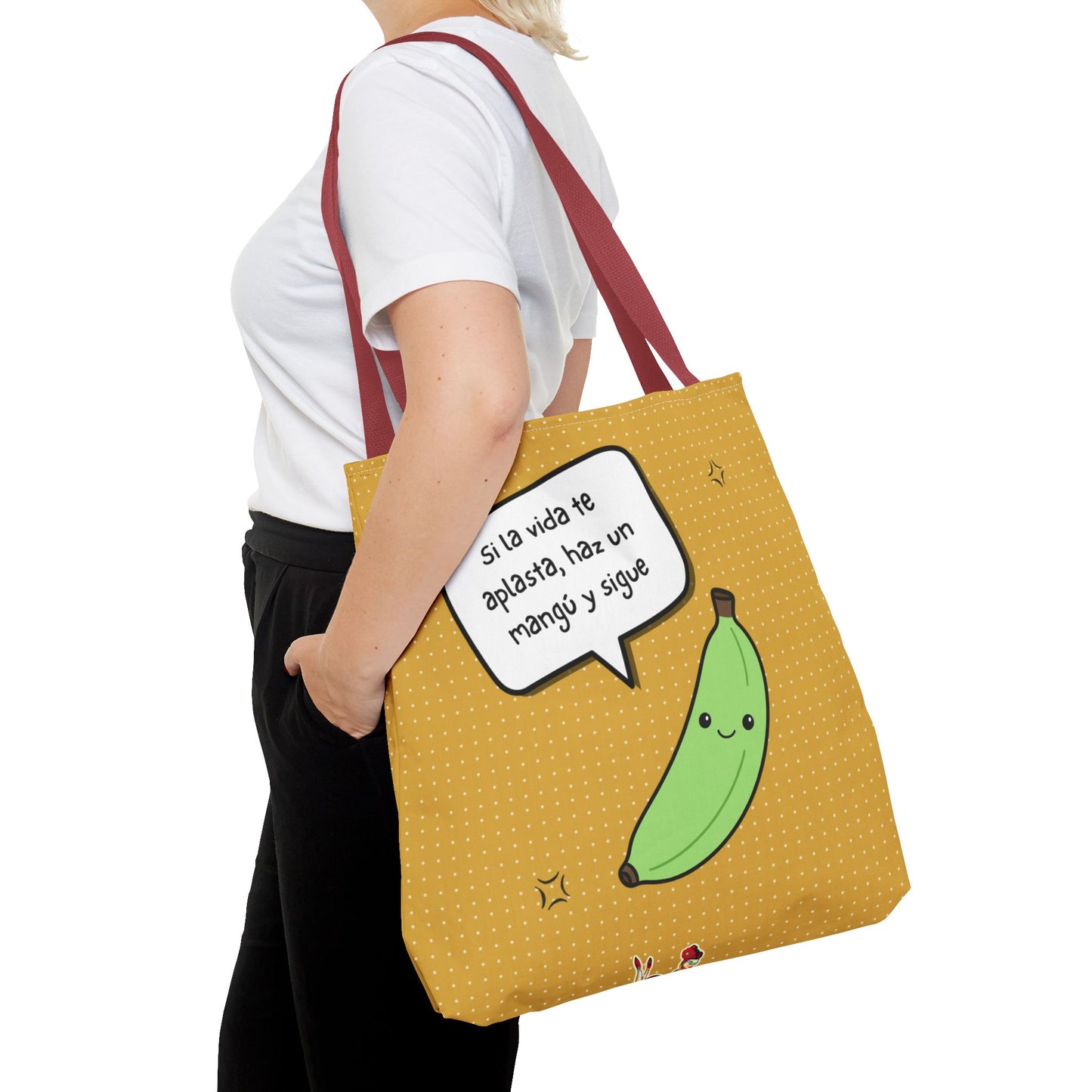 "Platano Mangu" – Dominican Mood-Lifter Tote Bag