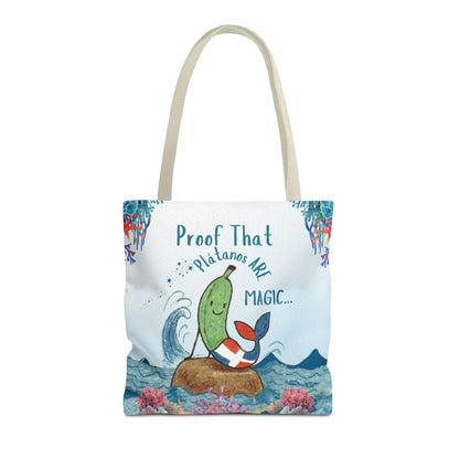 Proof that Platanos are Magic Tote Bag