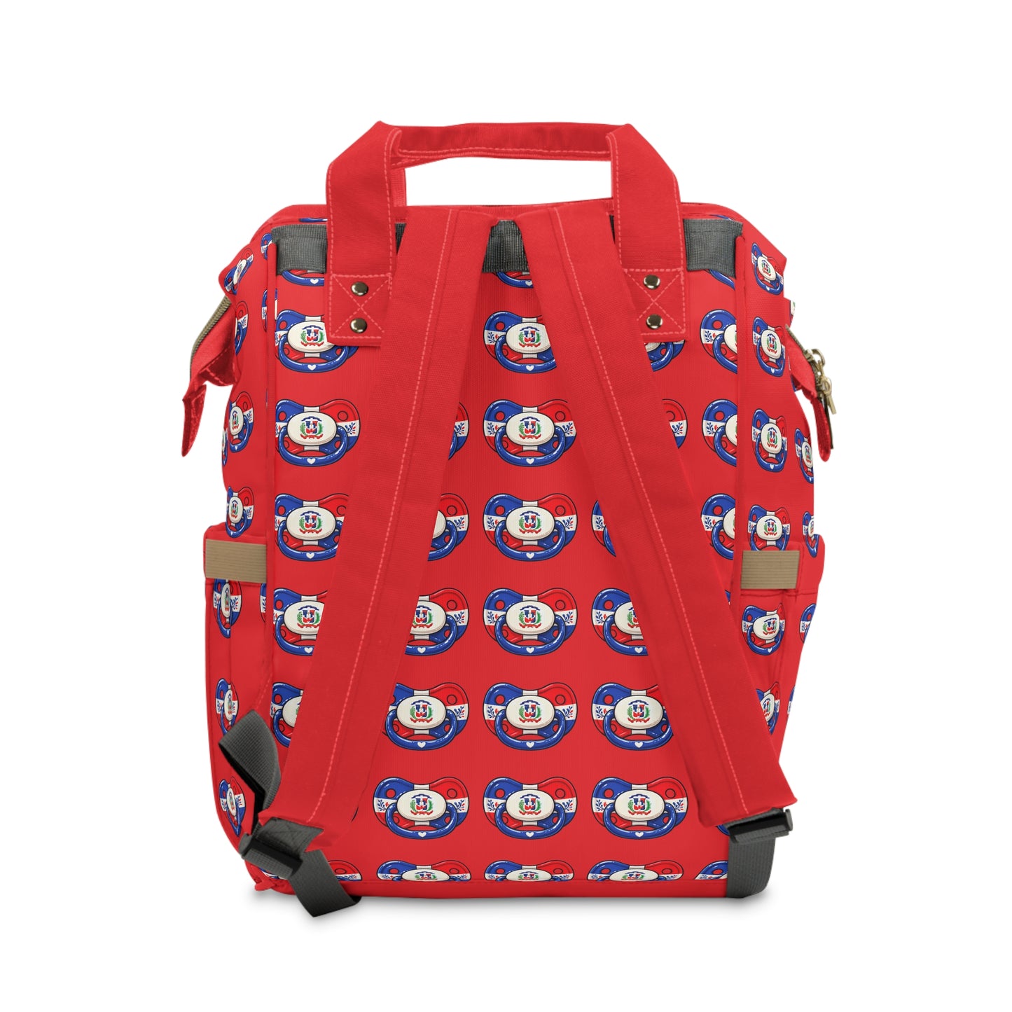 Dominican Flag Diaper Backpack