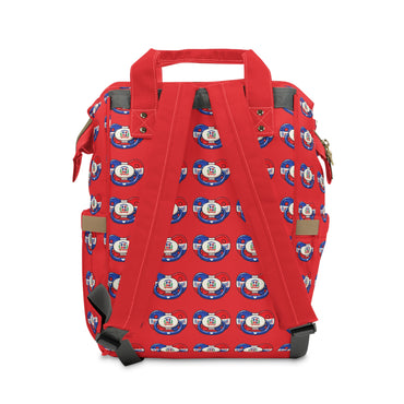 Dominican Flag Diaper Backpack