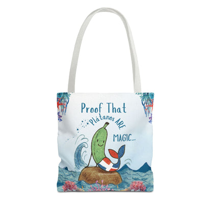 Proof that Platanos are Magic Tote Bag