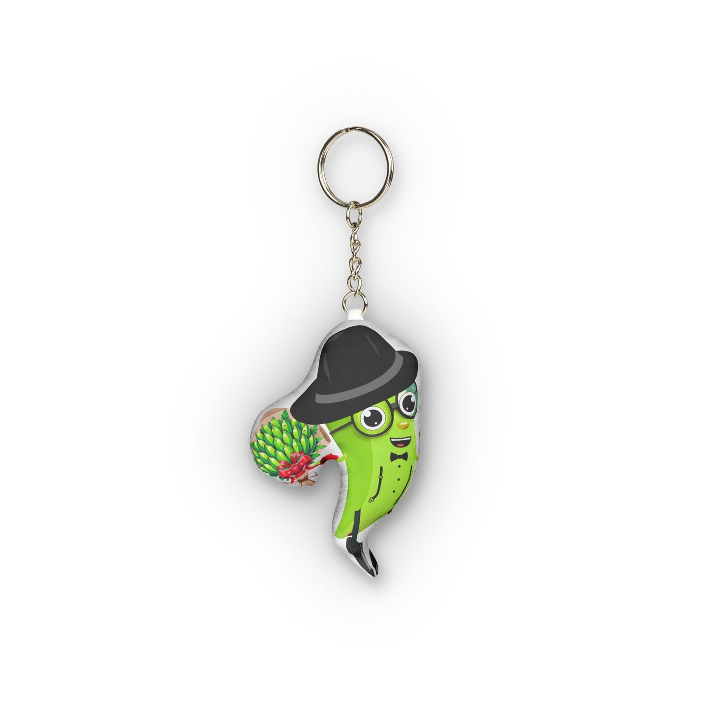 Platanito Valentine Day Mini Plush Keychain — Cute Platano Bouquet Accessory