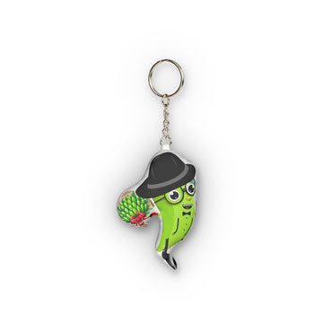 Platanito Valentine Day Mini Plush Keychain — Cute Platano Bouquet Accessory