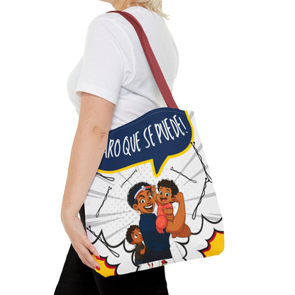 "We Can Do Anything / ¡Claro que se puede!" – Dominican Mom Power Tote Bag