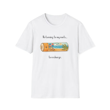 "Returning to My Roots" Unisex Softstyle Dominican T-Shirt