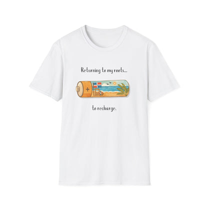 "Returning to My Roots" Unisex Softstyle Dominican T-Shirt