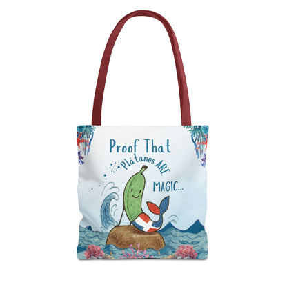 Proof that Platanos are Magic Tote Bag