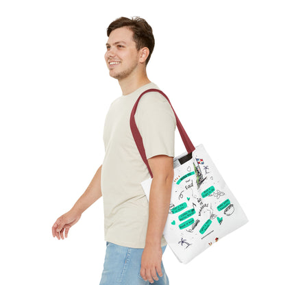 "When You Feel Sad, No Te Amargues" – Dominican Mood-Lifter Tote Bag