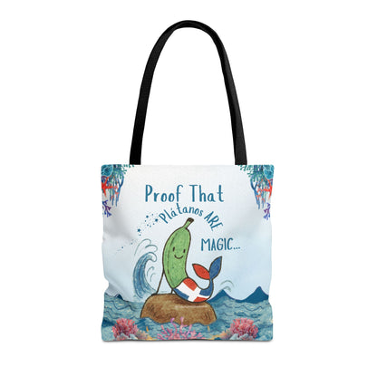 Proof that Platanos are Magic Tote Bag