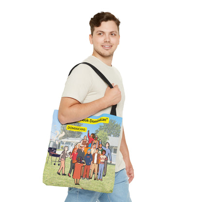 "You Don’t Look Dominican" – Tote Bag Celebrating Dominican Diversity