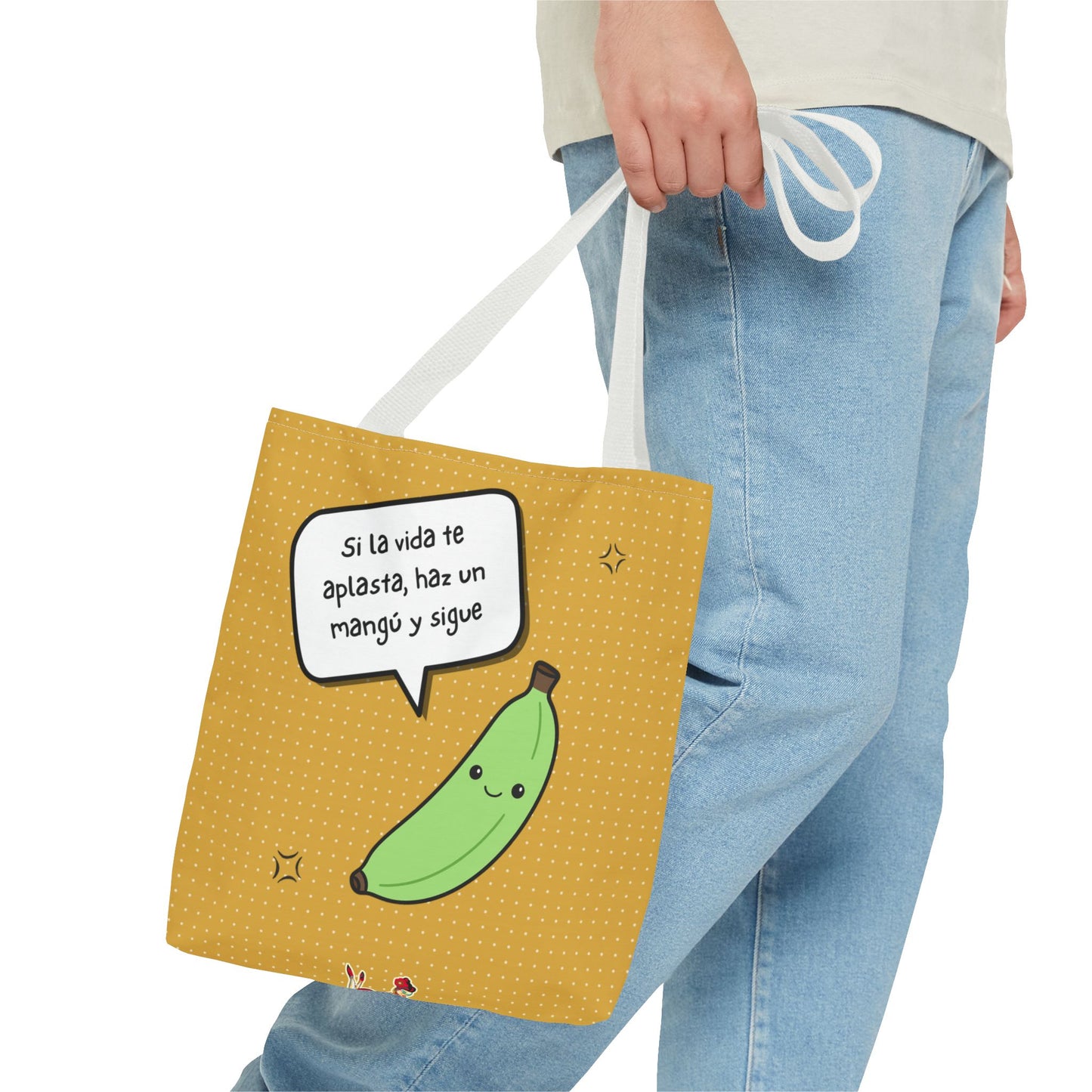 "Platano Mangu" – Dominican Mood-Lifter Tote Bag