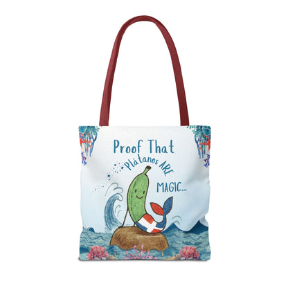 Proof that Platanos are Magic Tote Bag