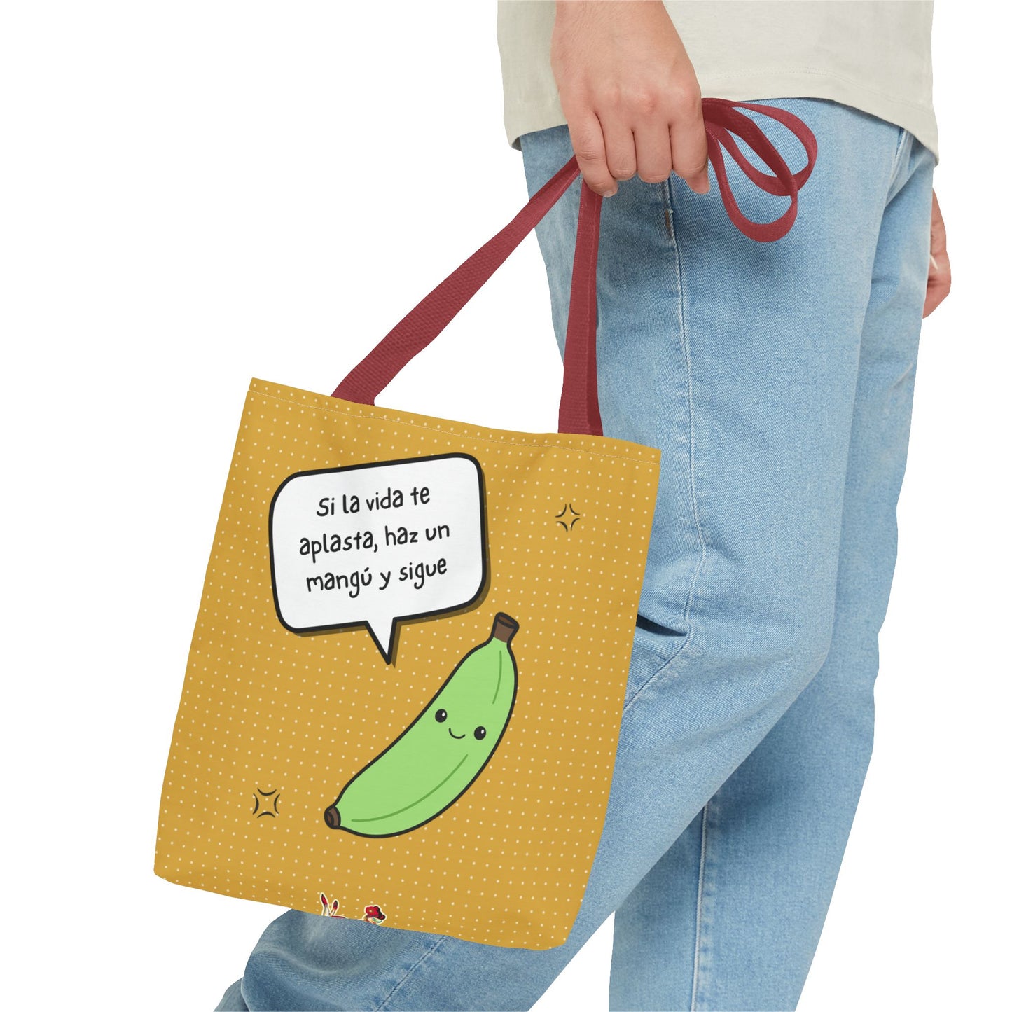 "Platano Mangu" – Dominican Mood-Lifter Tote Bag