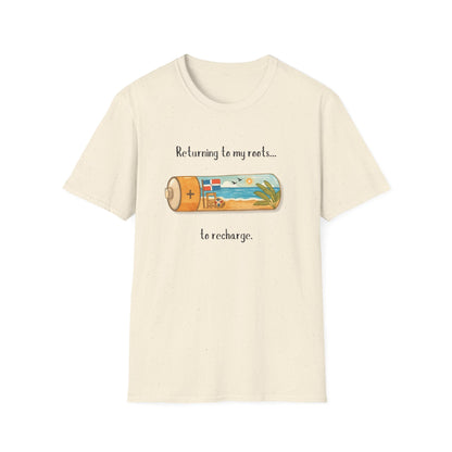 "Returning to My Roots" Unisex Softstyle Dominican T-Shirt