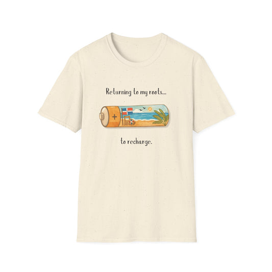 "Returning to My Roots" Unisex Softstyle Dominican T-Shirt