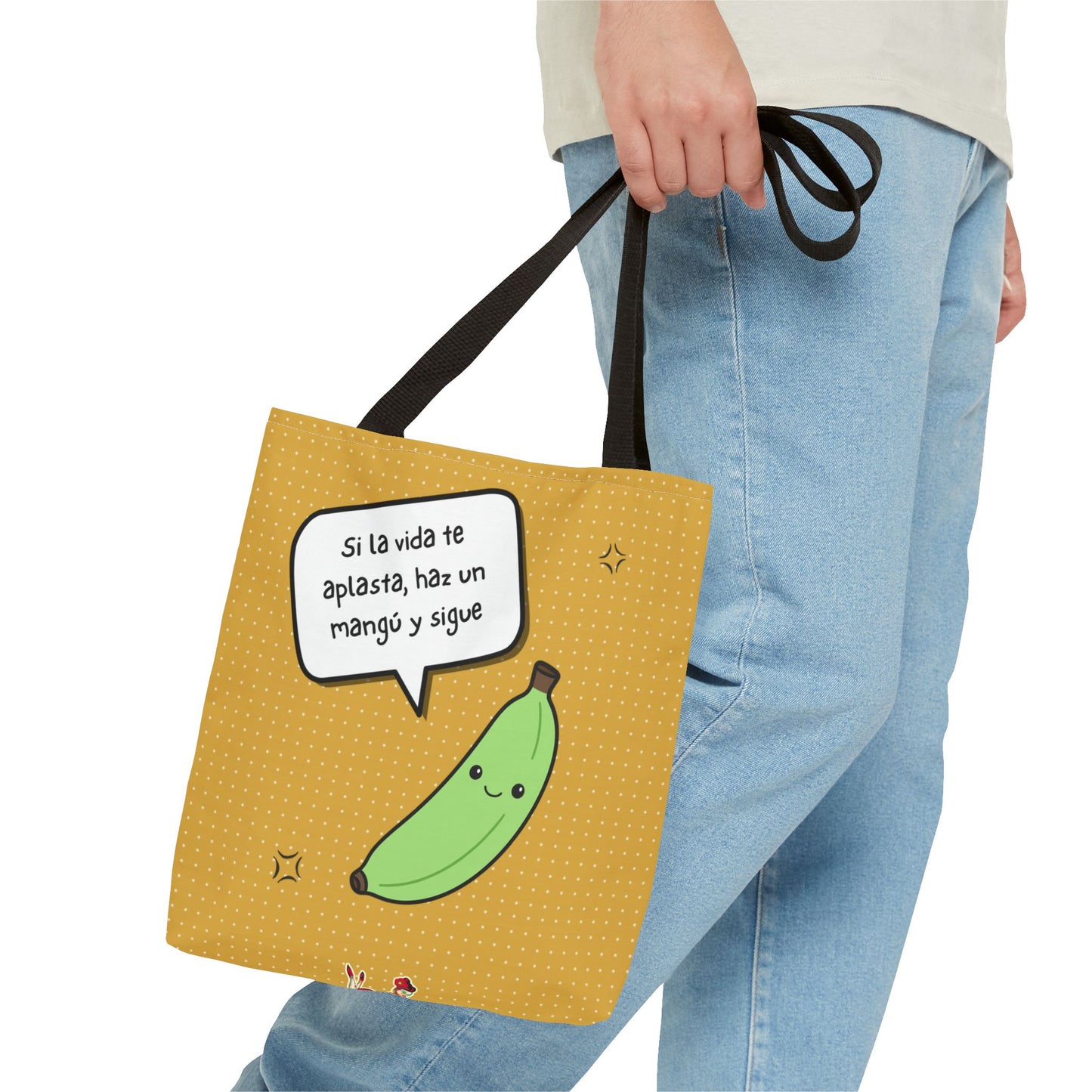 "Platano Mangu" – Dominican Mood-Lifter Tote Bag
