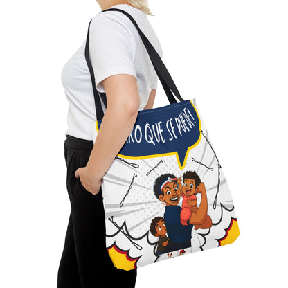 "We Can Do Anything / ¡Claro que se puede!" – Dominican Mom Power Tote Bag