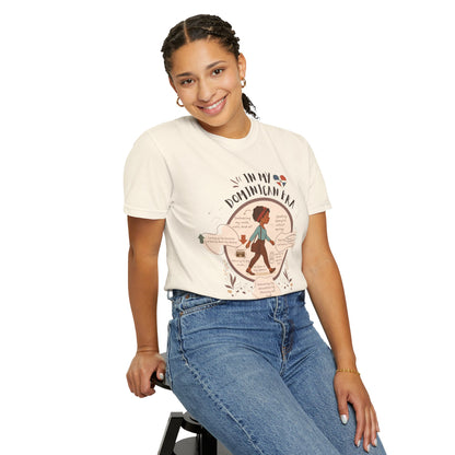 In My Dominican Era T-Shirt, Unisex Garment-Dyed Tee, Cultural Pride Shirt, Gift for Her, Celebrating Roots,