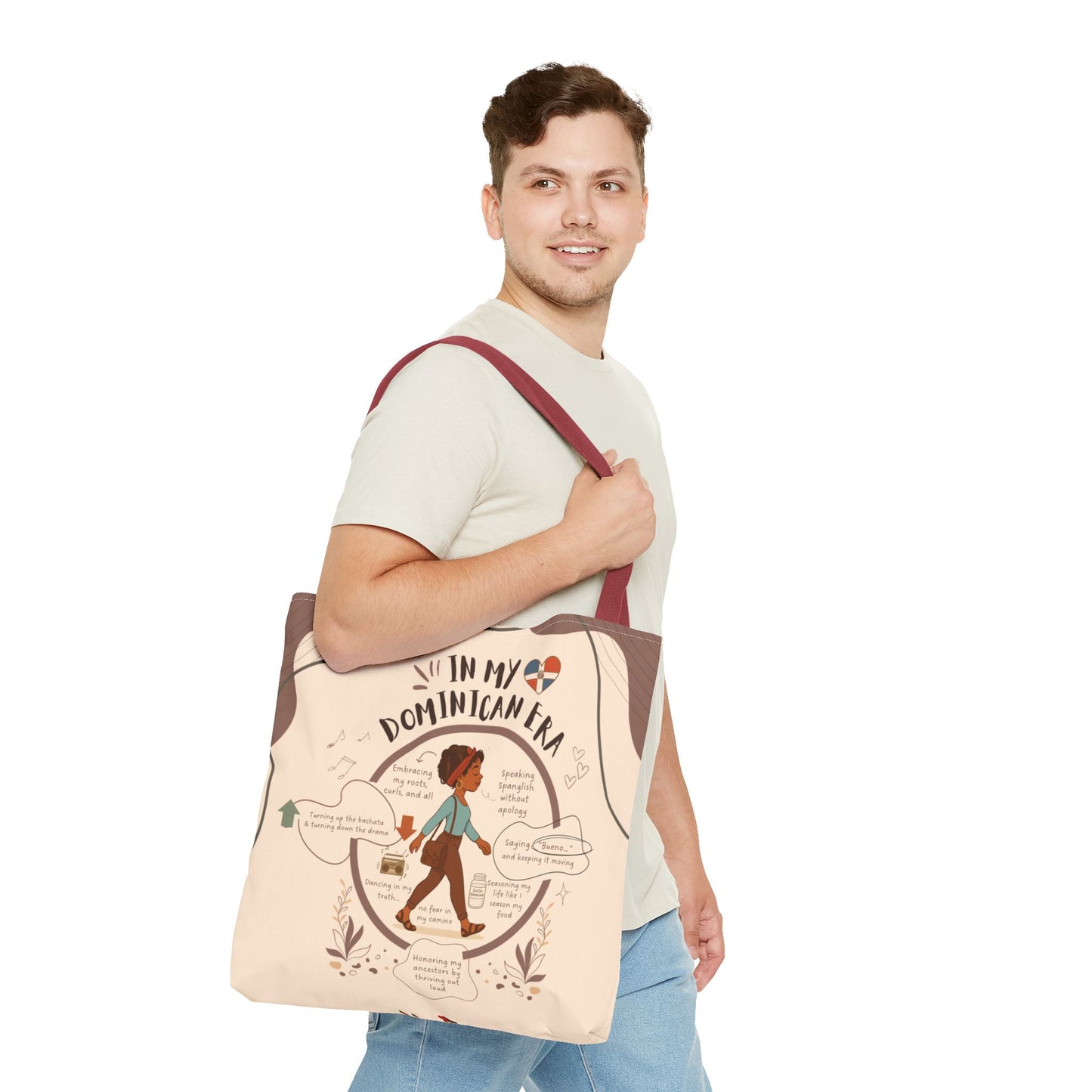 "In My Dominican Era" – Viral Bachata Tote Bag