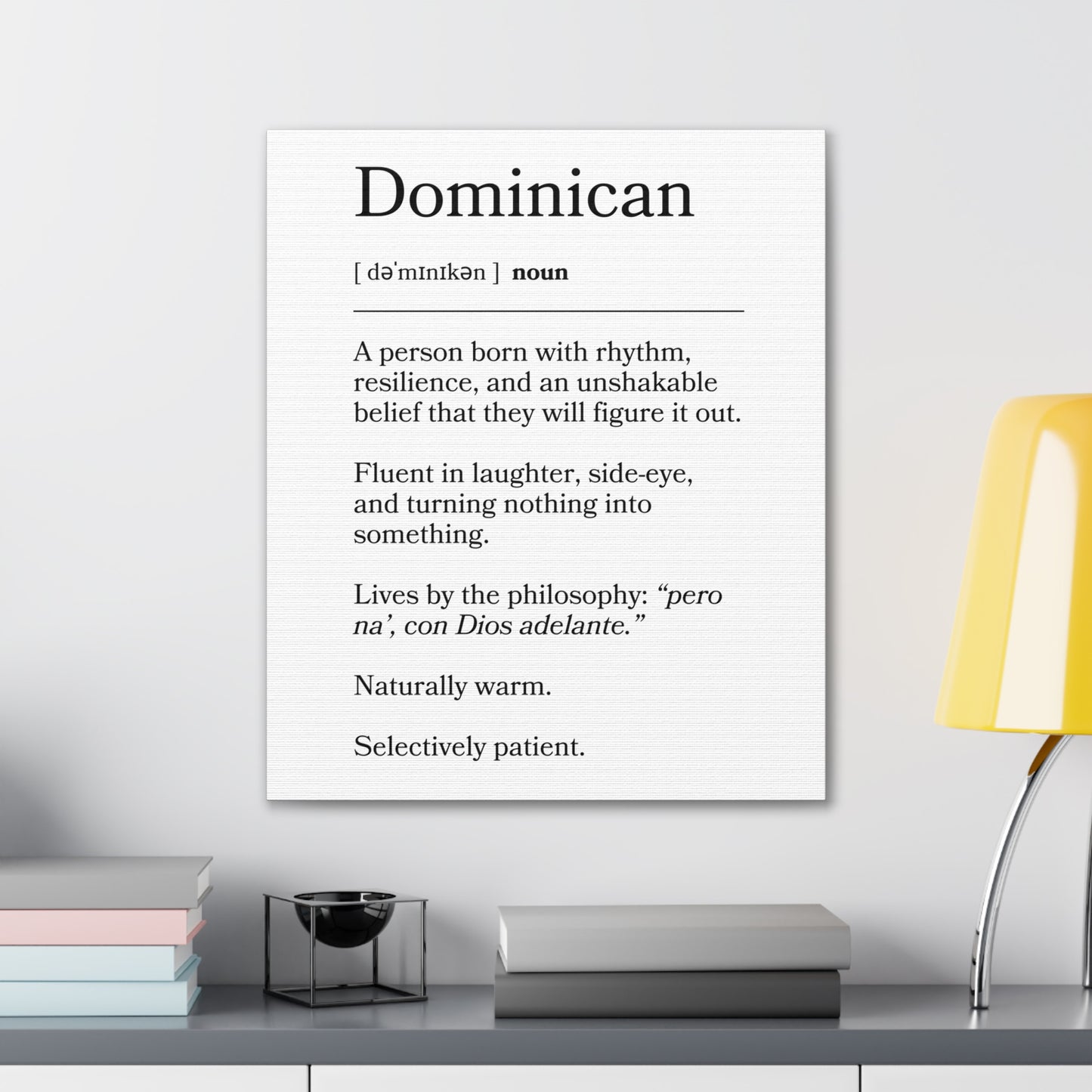 Dominican Definition Canvas