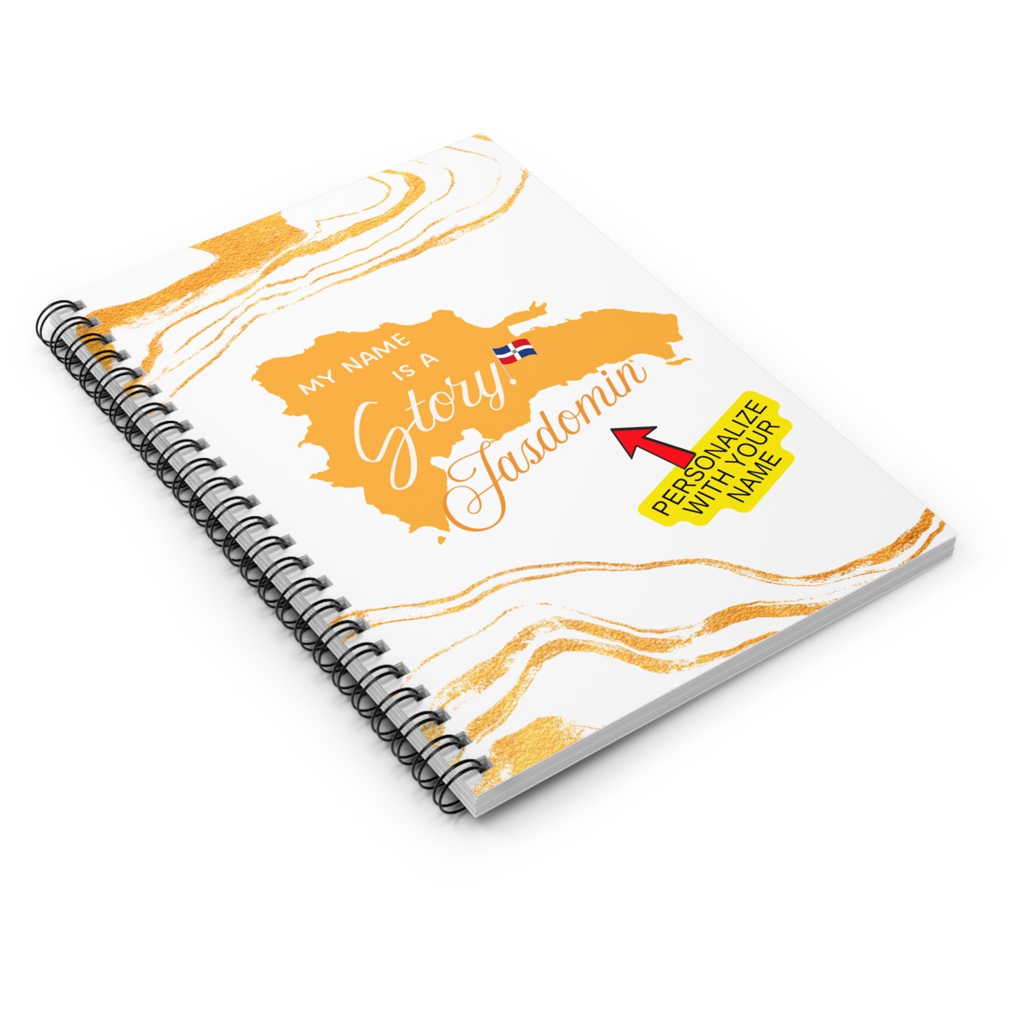 My Name is a Story – PERSONALIZED NOTEBOOK