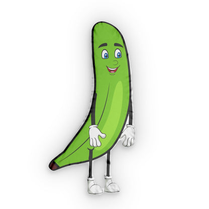 Platano Shaped Pillow – A Tropical Touch for Your Decor